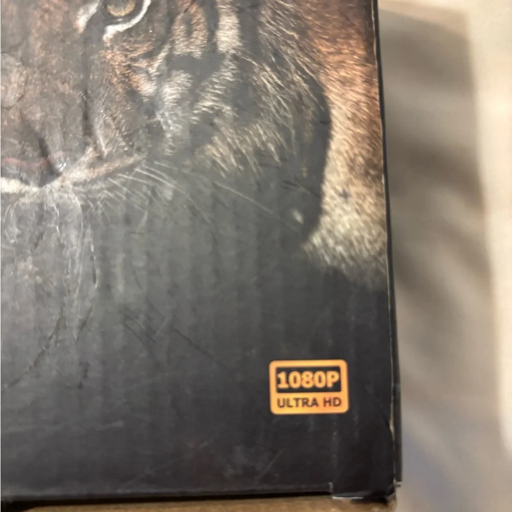 Night Vision 1080P Wildlife Camera - Black and Orange